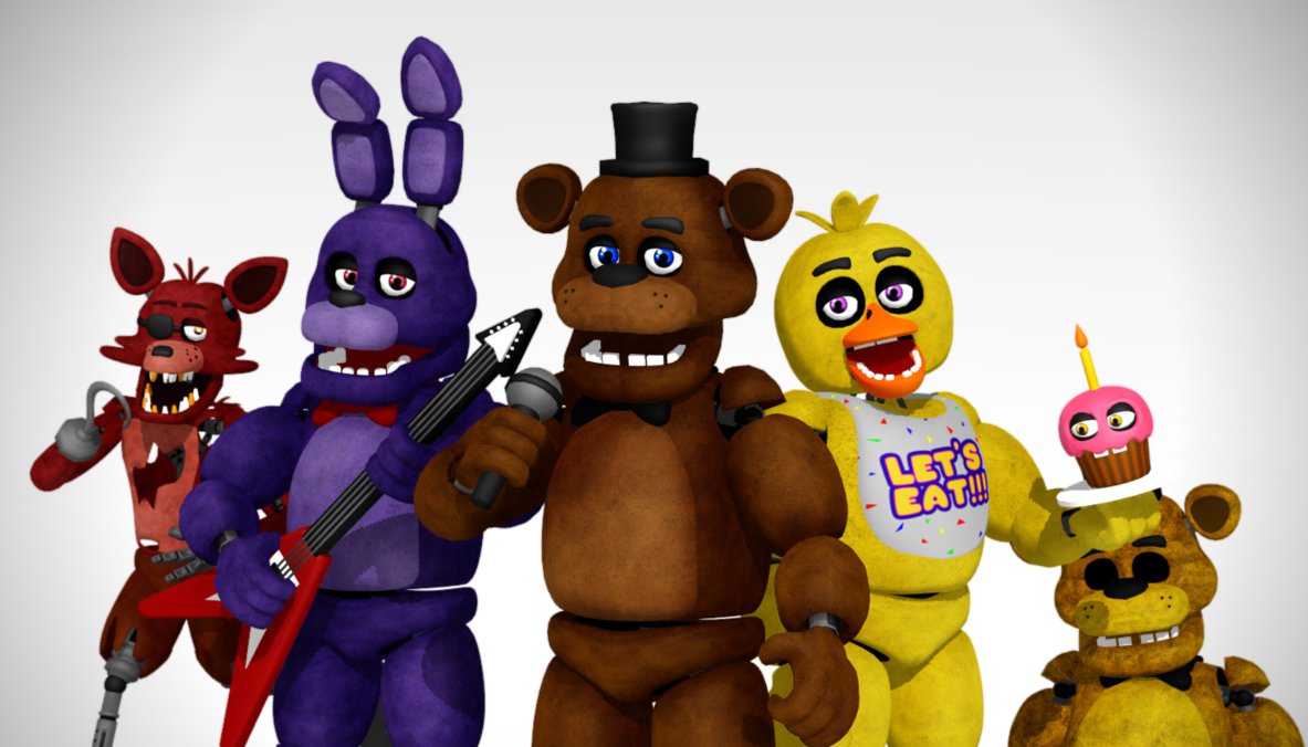 Fnaf 1 Pack Remastered MMD DL by FreddyAnimator64 on DeviantArt