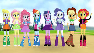 MMD Equestria Girls (New DL)