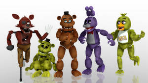 MMD Five Nights at Freddy's (Old version)