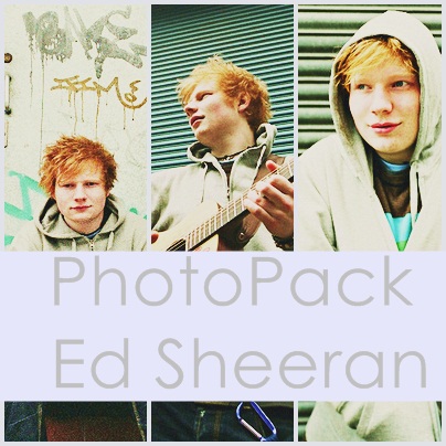 Photopack Ed Sheeran {No. 2}