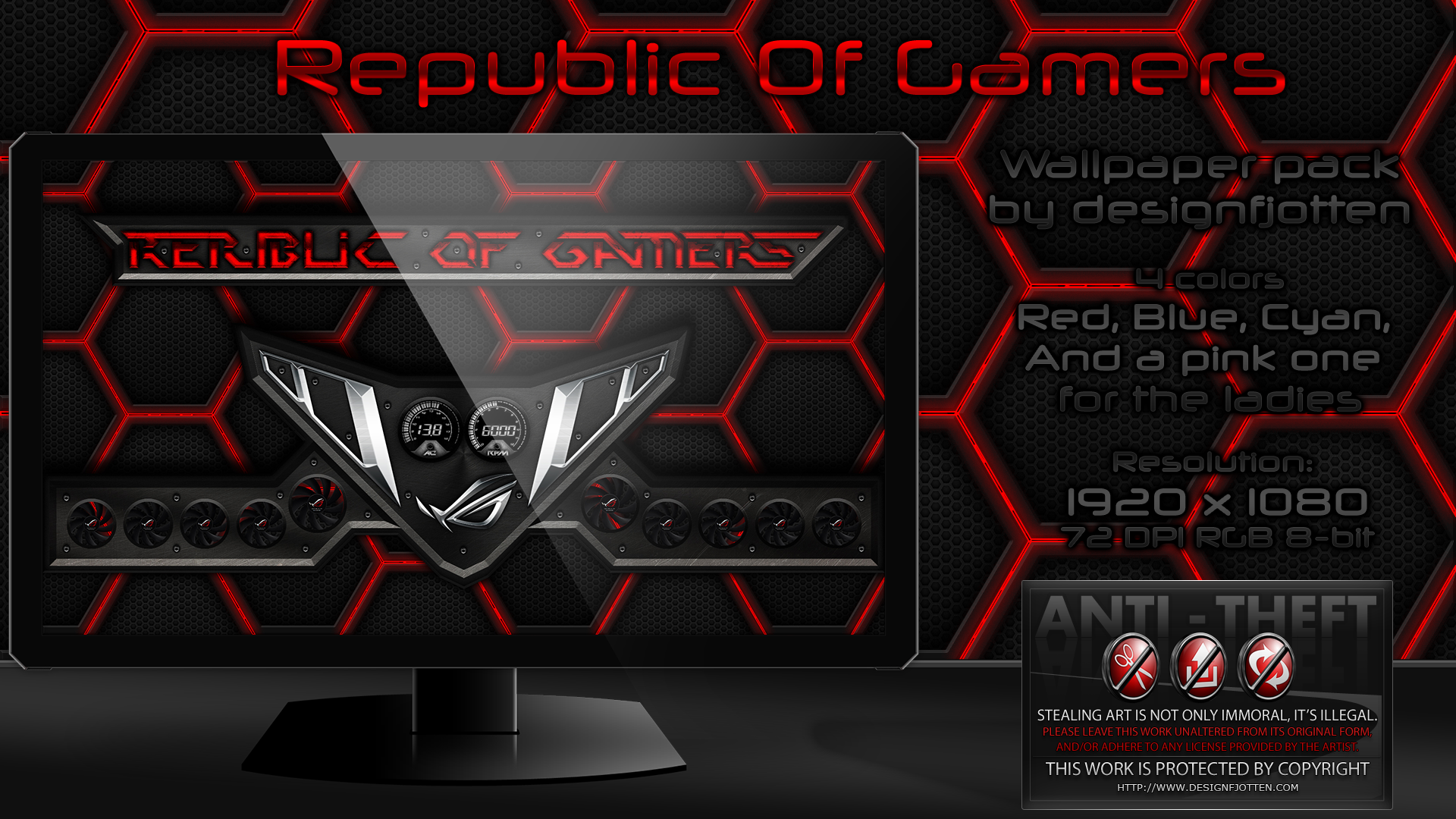 Ripublic Of Gamers Wallpaper Pack by Designfjotten on DeviantArt Ripublic Of Gamers Wallpaper Pack by Designfjotten on DeviantArt