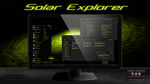 Solar Explorer Theme For Windows7 by Designfjotten