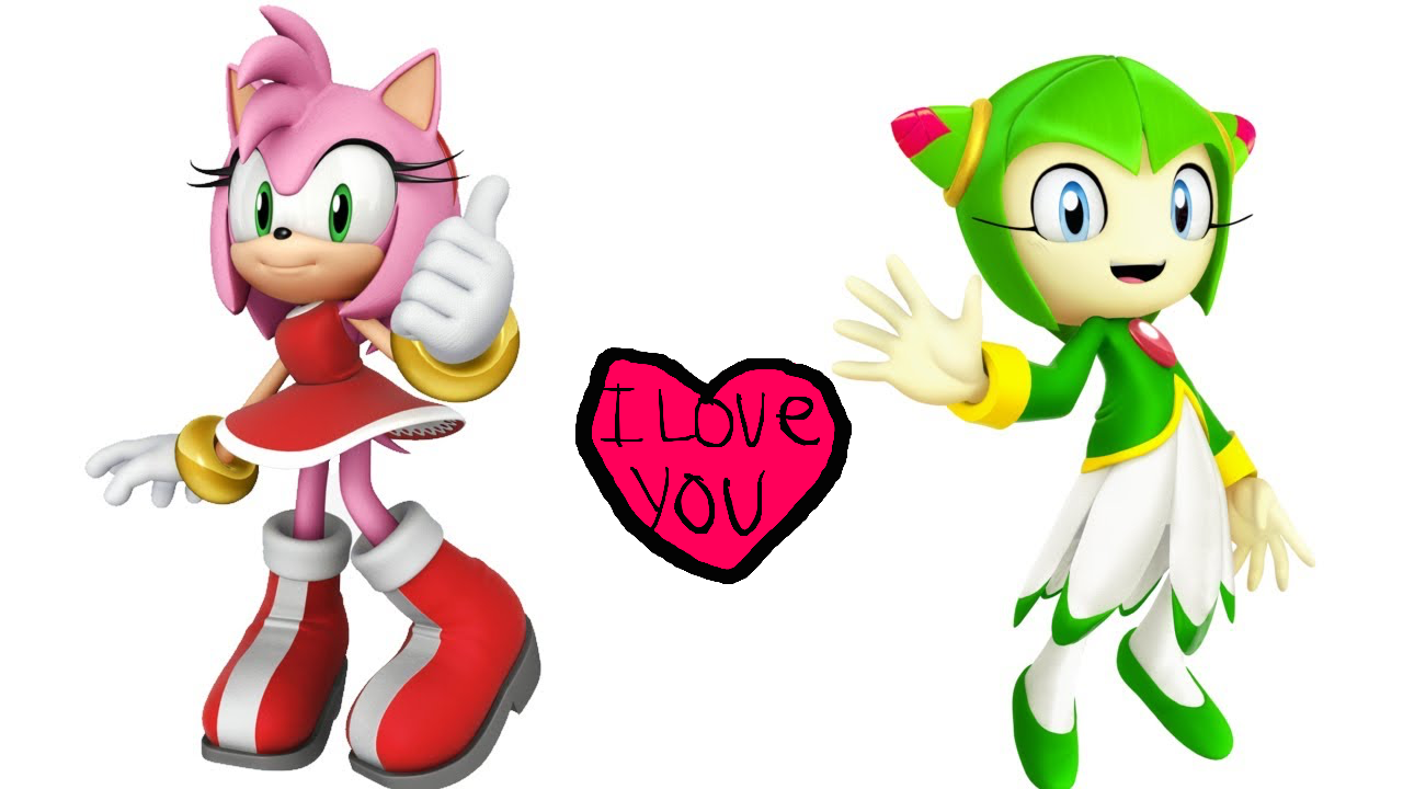 Amy Rose x Cosmo by BriannaSheppard on DeviantArt