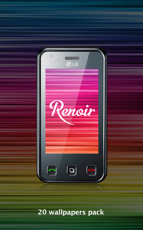 LG Renoir Wallpapers pack