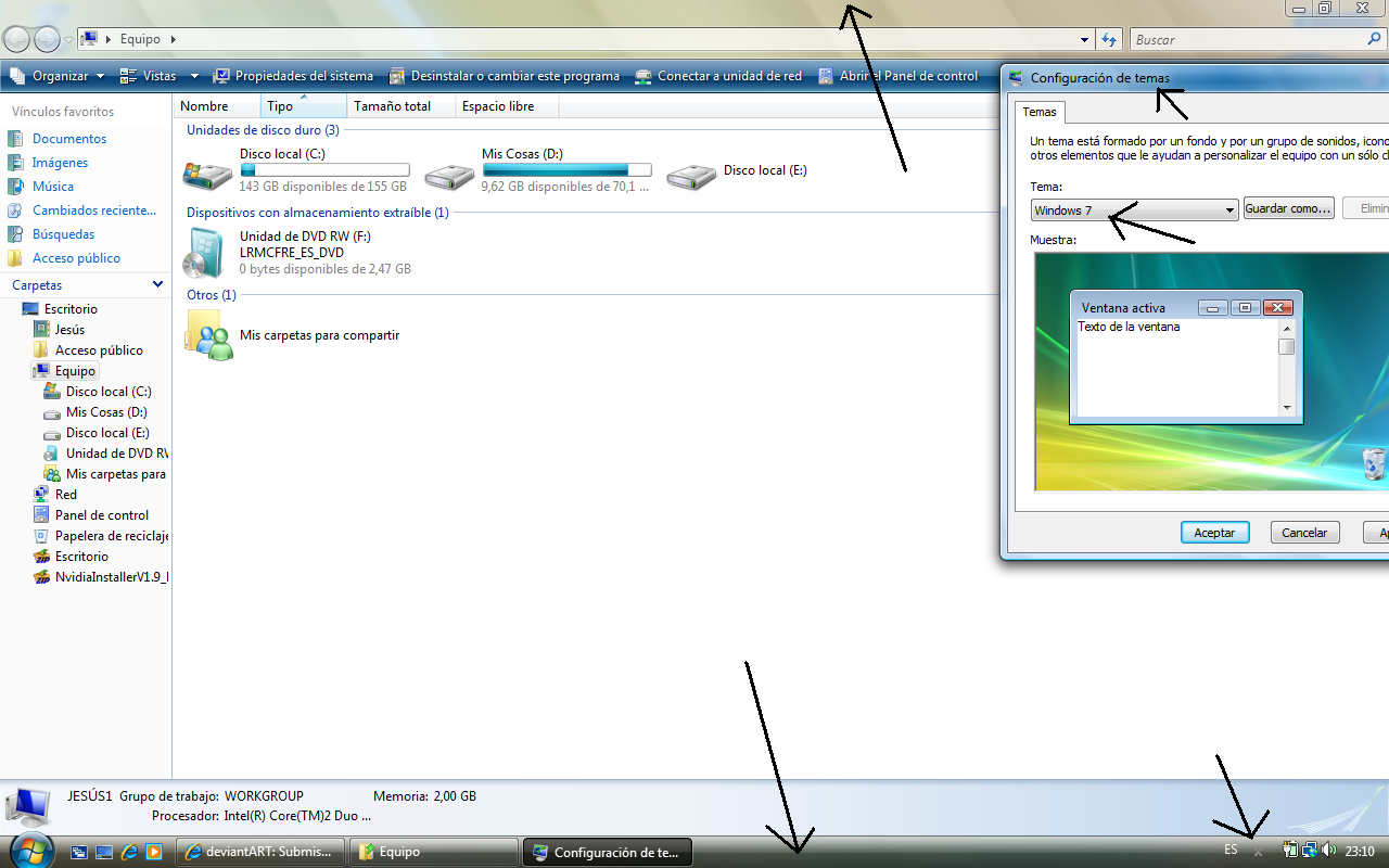 Windows 7 M1 Original Theme by vistaaero