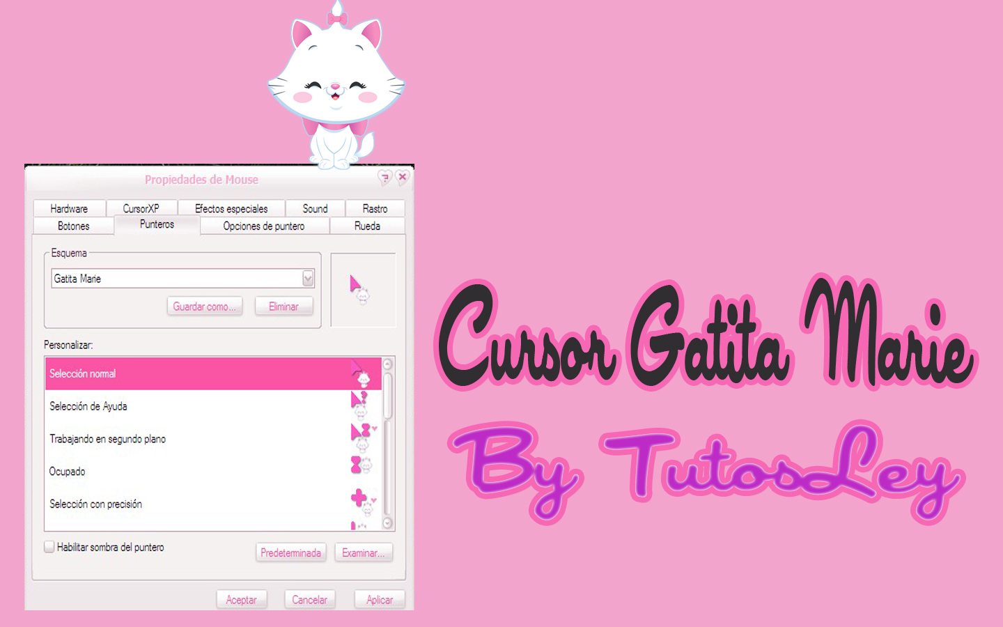 Cursor Gatita Marie