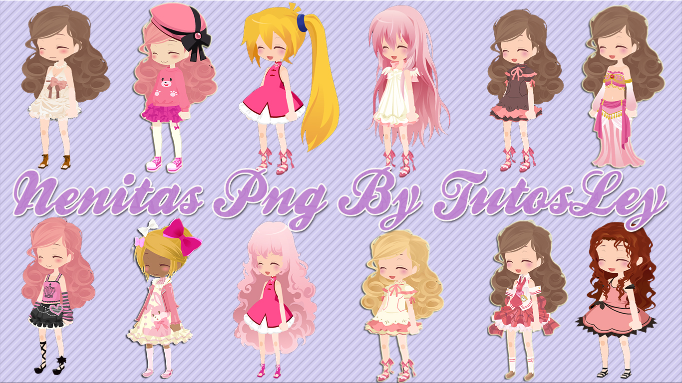 Nenitas png pack 2