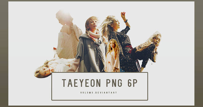 TaeYeon I 6P PNG