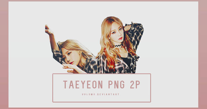 TaeYeon I Part2 2P PNG