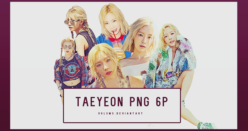 TaeYeon WHY Part7 6P PNG