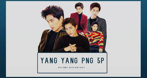 Yang Yang lifestyle 5P PNG