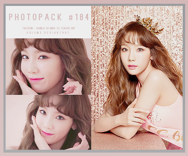 #184 PHOTOPACK-Taeyeon - Banila Co Miss cc Teaser