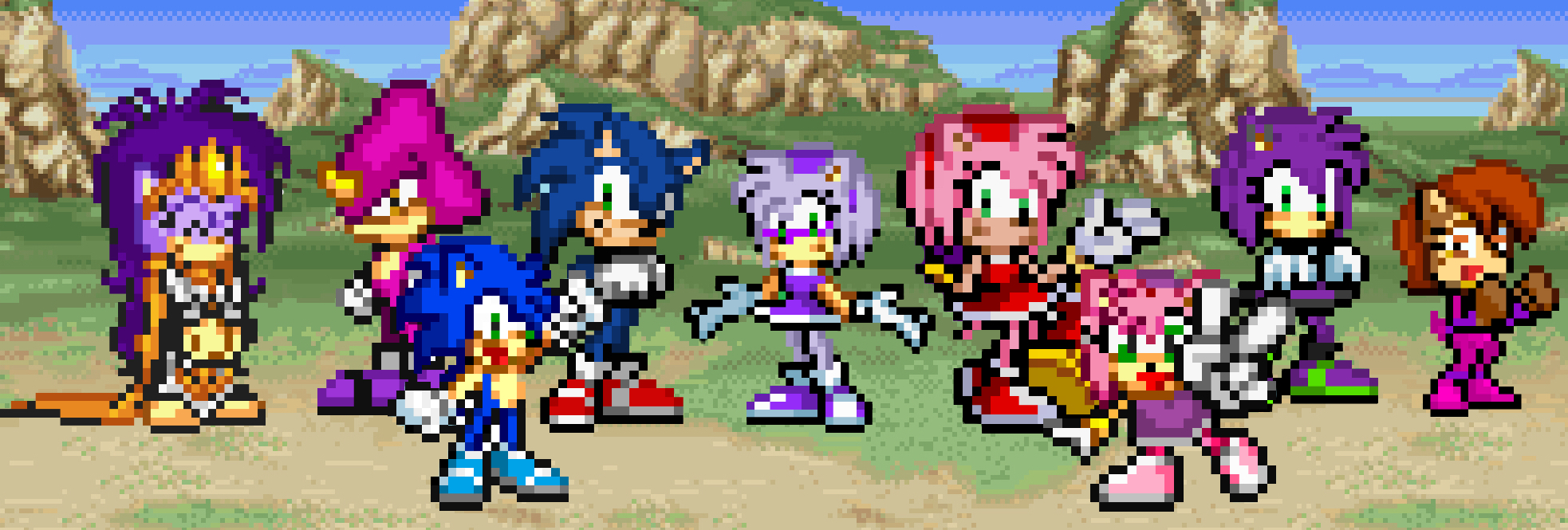 Sonamy Family by lovehammergirl23 on DeviantArt