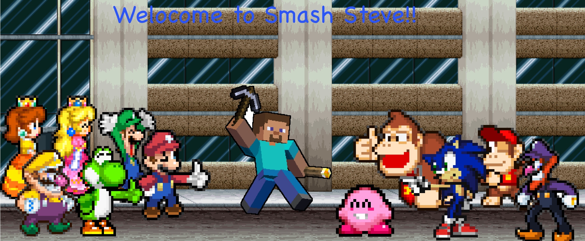 Steve in Smash!!!! by SLGQ4 on DeviantArt