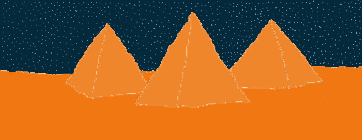 The Great Pyramids of Giza by ladynefertari on DeviantArt