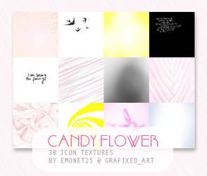 Candy Flower Icon Textures