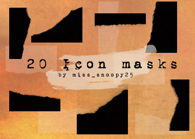 Icon sized masks