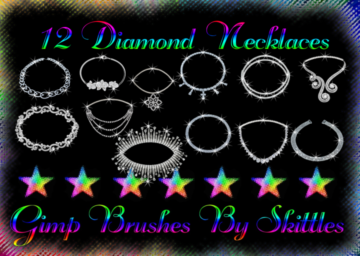 12 Diamond Necklaces