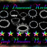 12 Diamond Necklaces