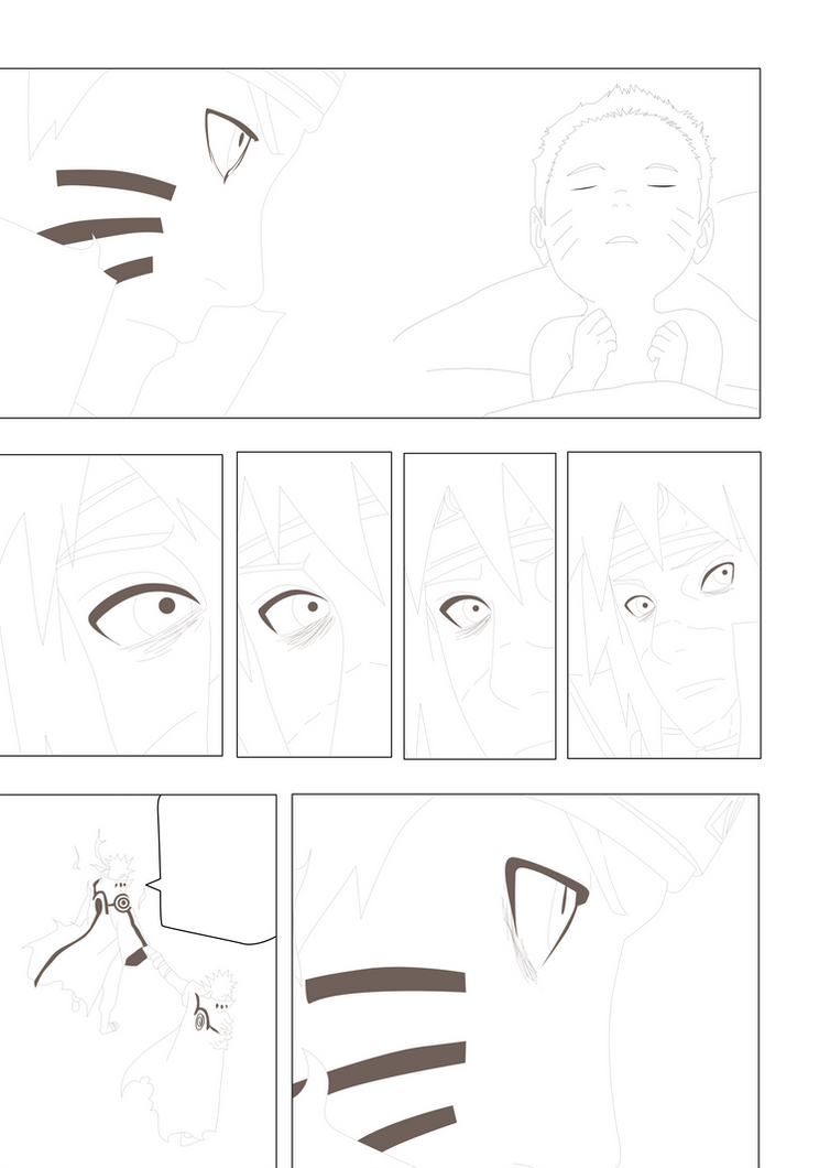 Naruto 644 Page Lineart Psd by bangalybashir on DeviantArt
