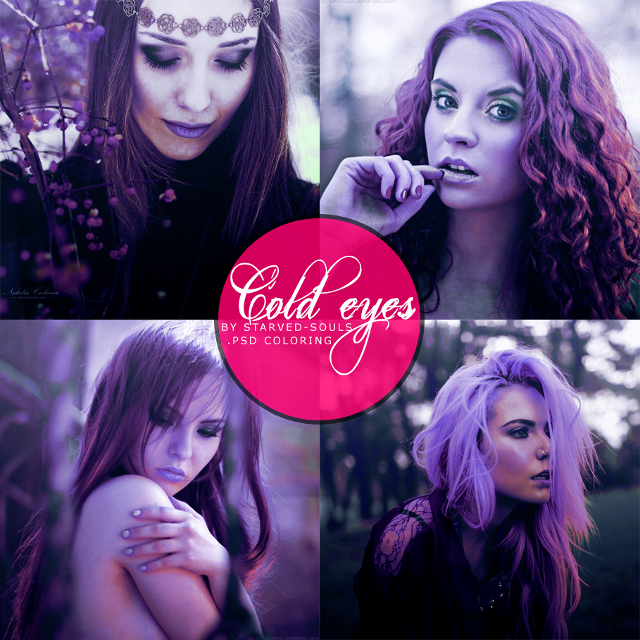 Cold Eyes PSD coloring by Starved-Souls