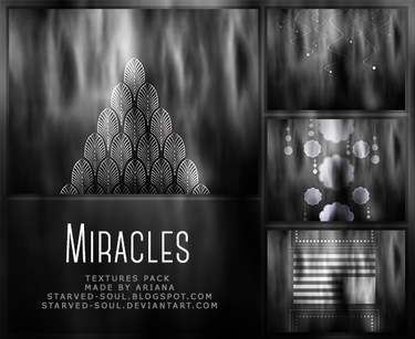 Miracles Textures Pack By Starved-soul by Starved-Soul, visual art