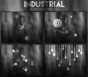 Industrial Textures Pack By Starved-soul by Starved-Soul, visual art