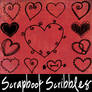 Scrapbook Scribbles- Hearts