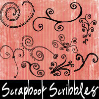 Scrapbook Scribbles-Swirls