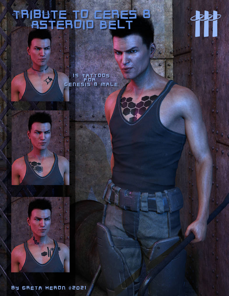 Tribute to Ceres Tattoos for Gen8Male by GretaHeron on DeviantArt