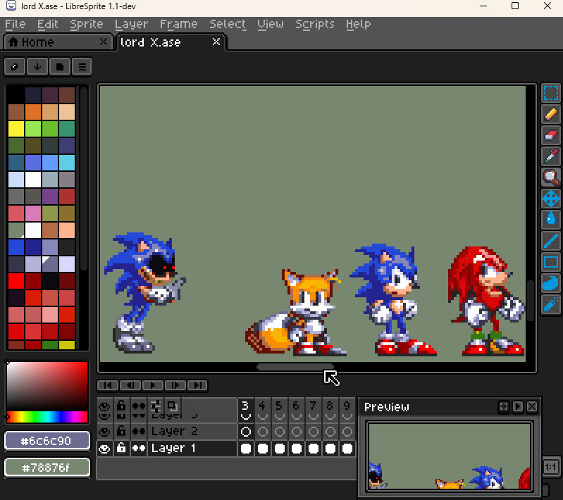 Sonic, Tails and Knuckles by crossgamer64 on DeviantArt