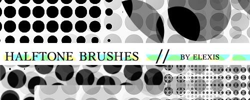 Halftone brushes - By Elexis by elexis6 on DeviantArt