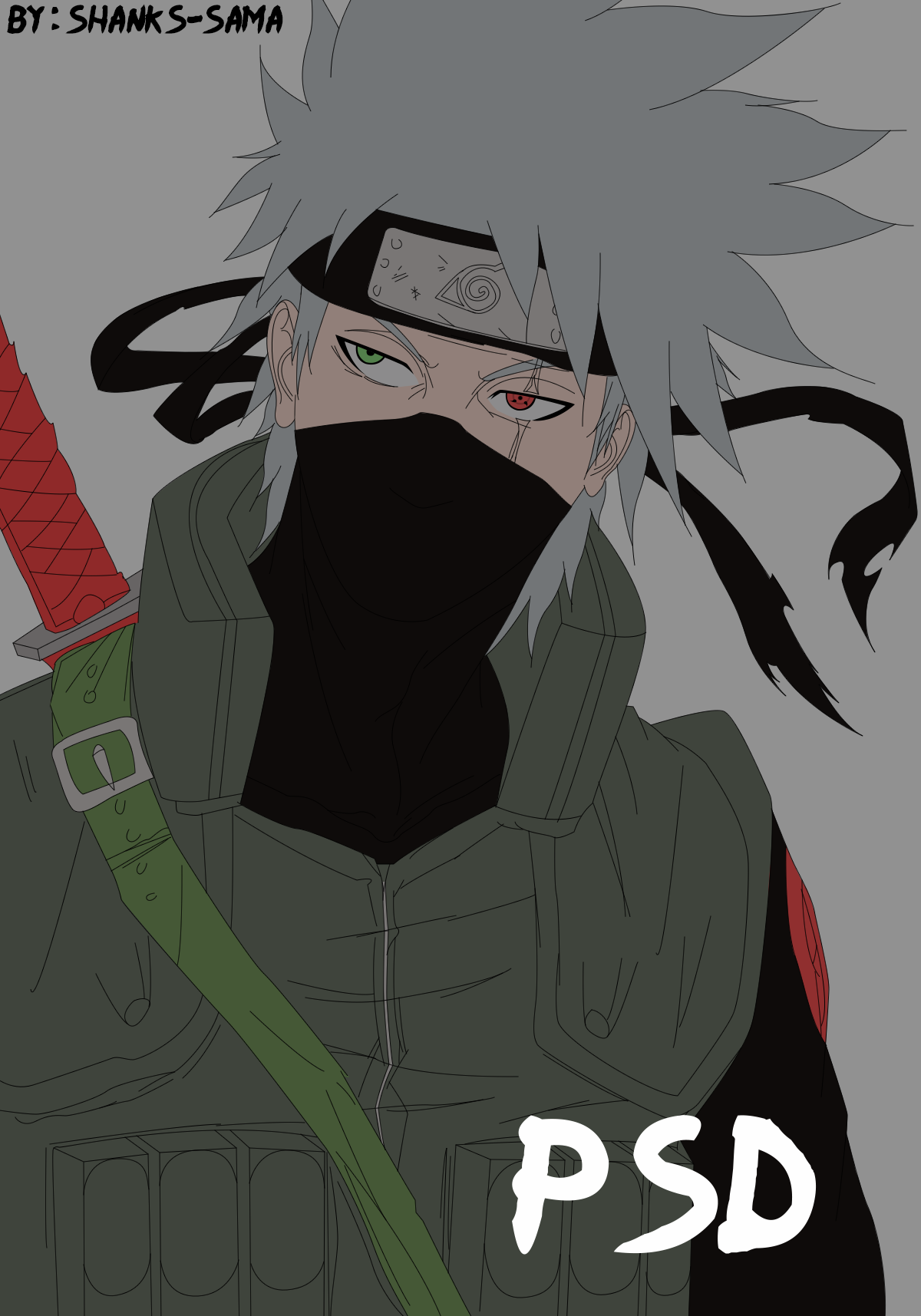 Kakashi Sensei PSD