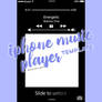 Music Player On Iphone Lock Screen By Woojinjjaa