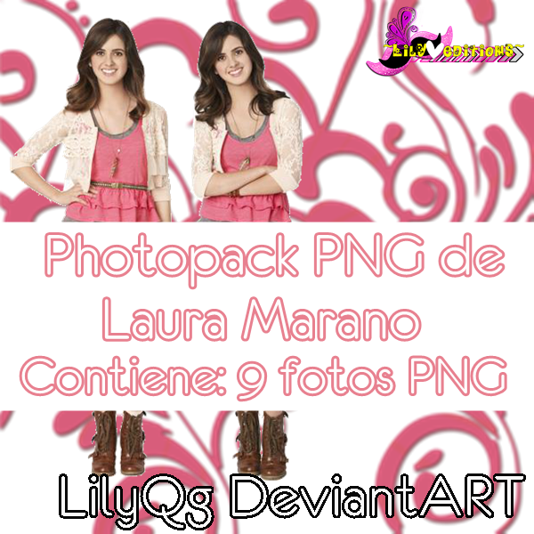 Photopack PNG de Laura Marano