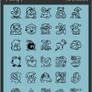 Funny I - images for brushes