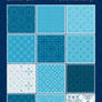 115 Seamless - Blue Patterns