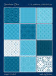 115 Seamless - Blue Patterns by Sedma