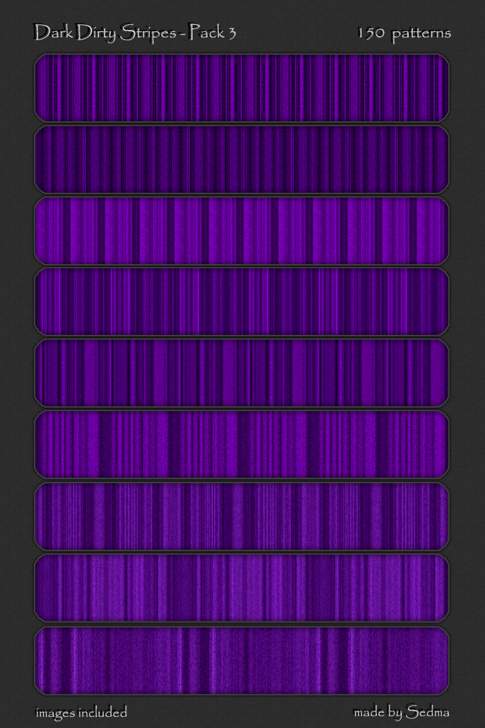 Dark Dirty Stripes - Pack 3 by Sedma on DeviantArt