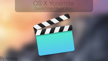 OS X Yosemite QuickTime Player Icon! by Atopsy