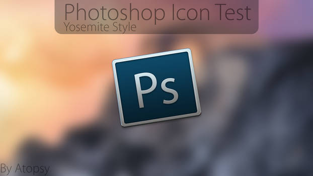 Yosemite Photoshop Test Icon