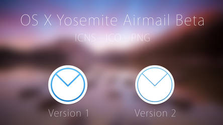 OS X Yosemite Airmail Beta Icons