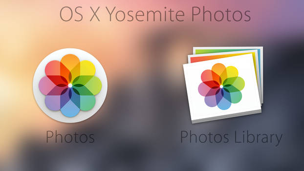 OS X Yosemite Official Photos Icon