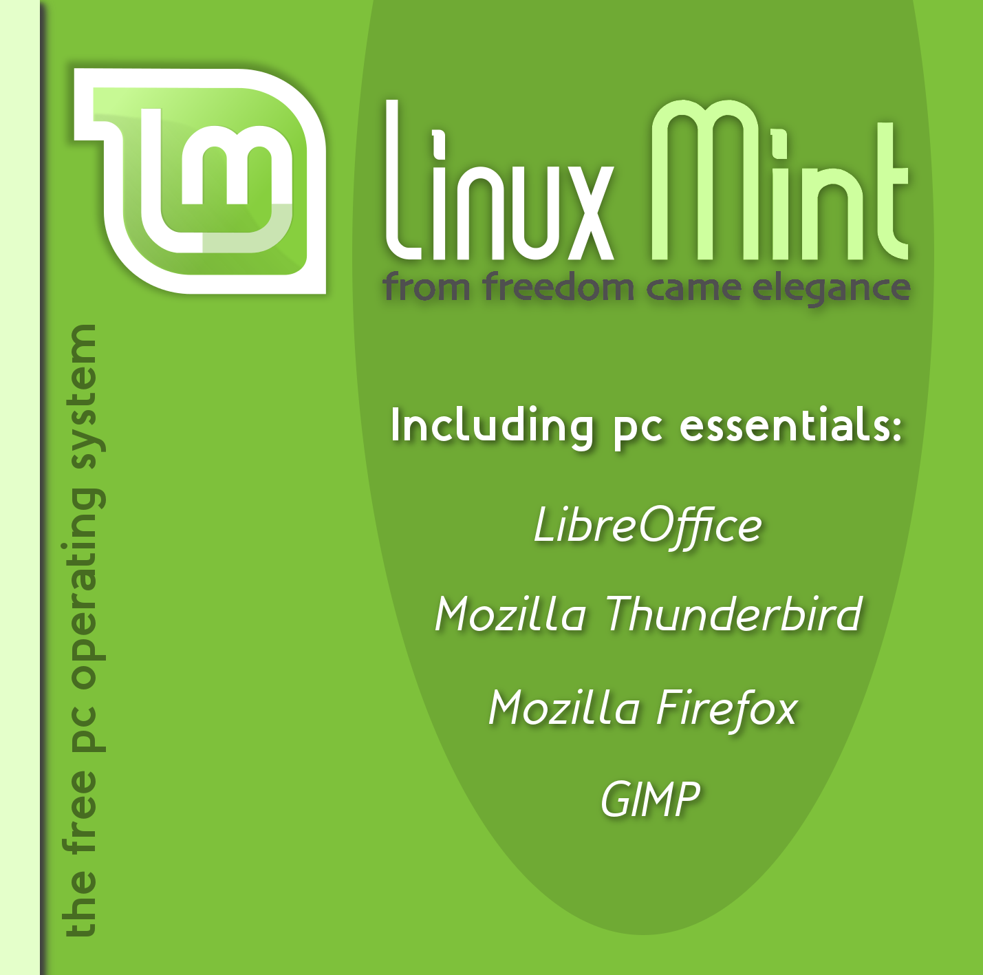 Linux Mint CD Jewel Case Cover by XsesAndBees on DeviantArt