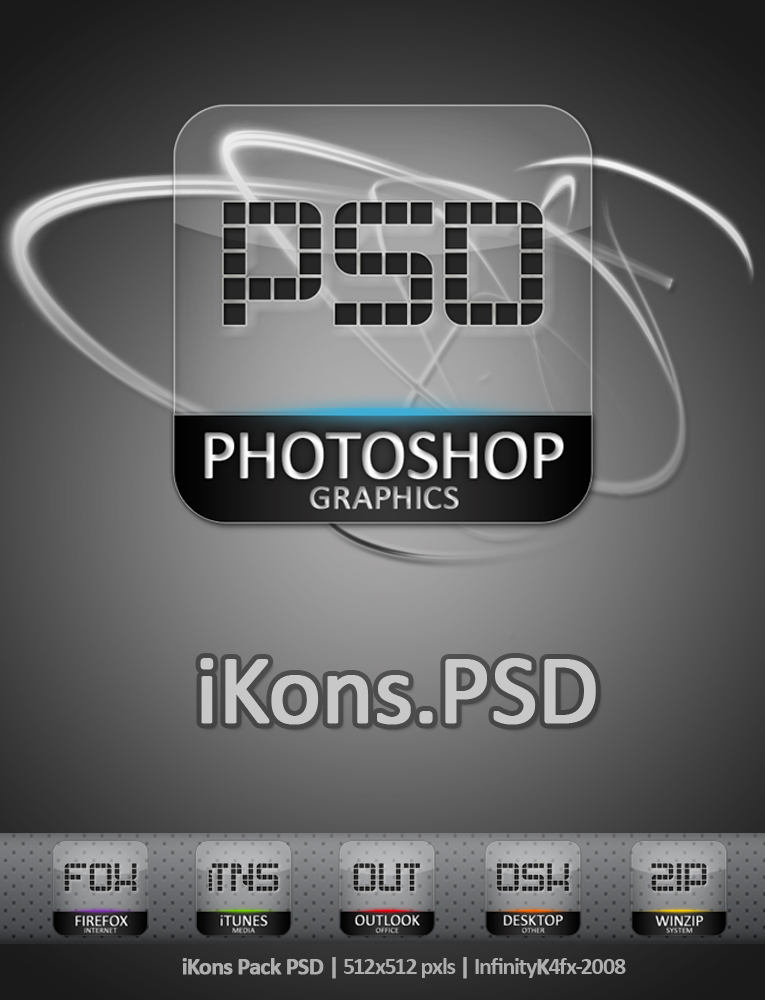 iKons Pack PSD