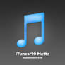 iTunes 10 Matte Replacement