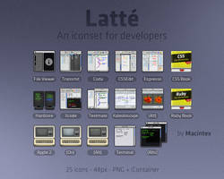 Latte - Iconset for Developers