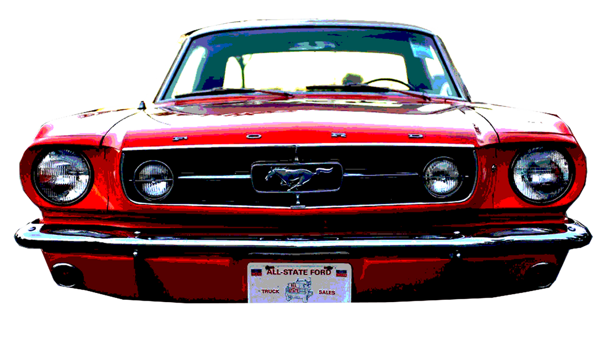 65 Mustang Vector Grill By Mikejoros On Deviantart