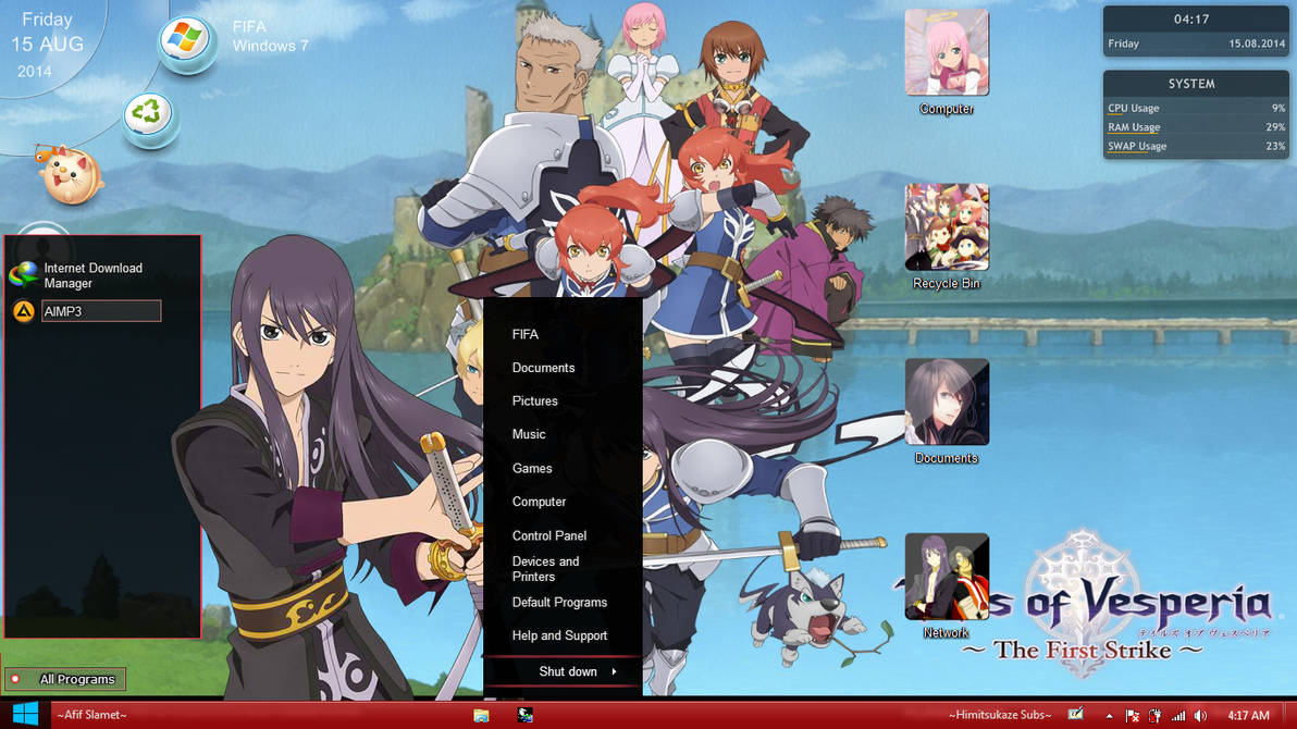 tales of vesperia theme song