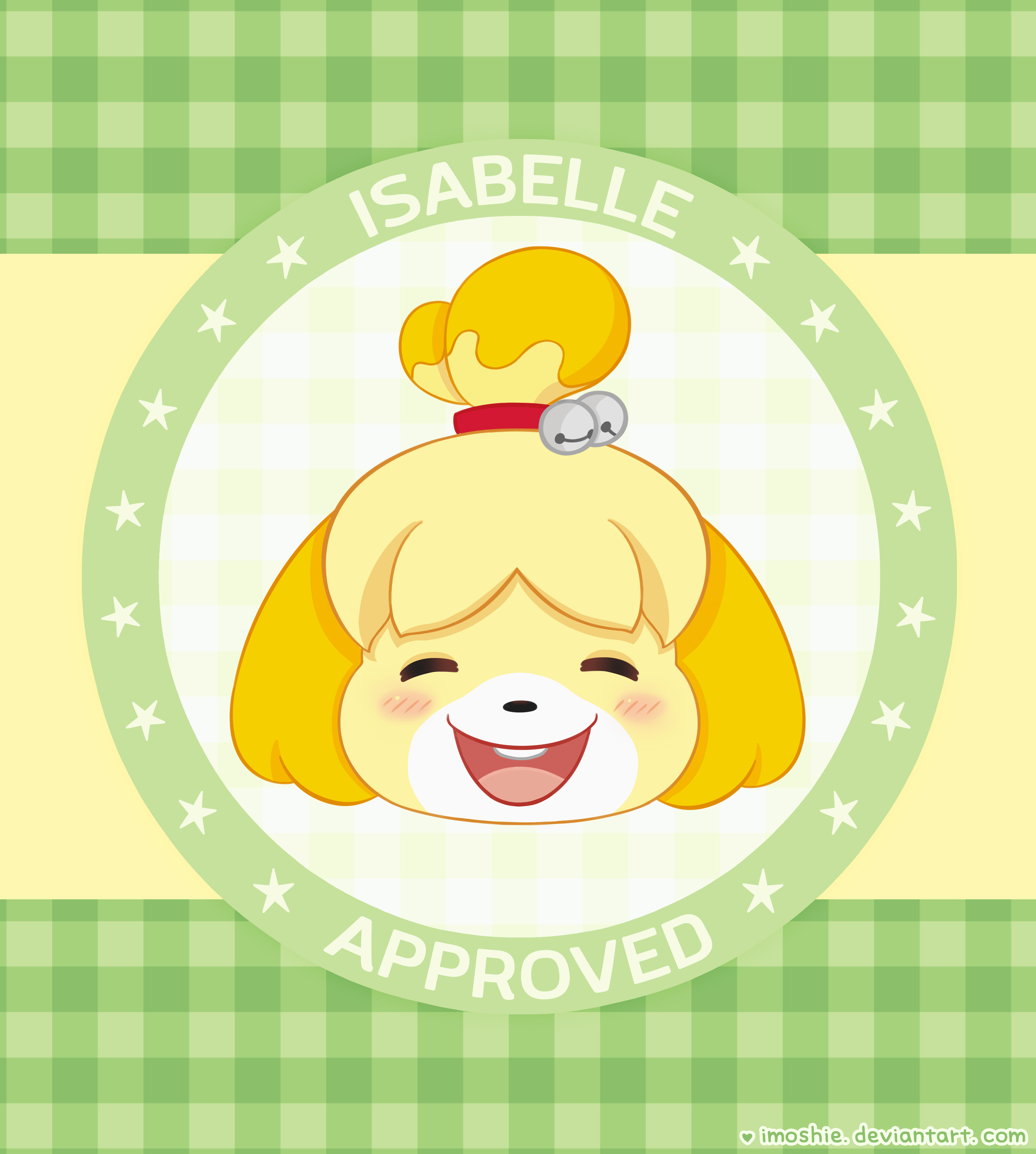 Isabelle Animal  crossing  Wallpaper  by iMoshie on 